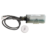 TALOS Remote Housing Lightning Detection System w/3' Cable - White Round Indicator w/Translucent Housing - SFD1000R-T1-WO-WH-3FT