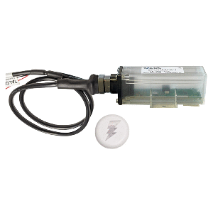 TALOS Remote Housing Lightning Detection System w/10' Cable - White Round Indicator w/Translucent Housing - SFD1000R-T1-WO-WH-10FT