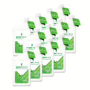 Power-Pole Green Marine ISO-32 Hydraulic Fluid Case (12 One-Quart Bottles) - GM-ISO32-CASE-F