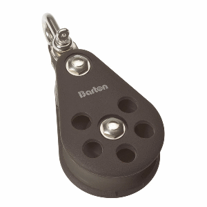 Barton Marine Barton Size 5 54mm Plain Bearing Pulley Block Reverse Shackle - N05120