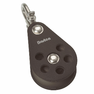 Barton Marine Barton Size 7 70mm Plain Bearing Pulley Block Single Swivel - N07130