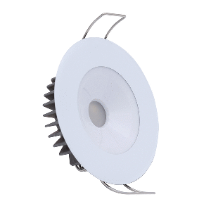 Lumitec Illusion Flush Mount LED Down Light - White - Non-Dimming - White Housing - 117123