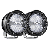 RIGID Industries 360-Series RGBW 4" Offroad Lamp Diffused Beam w/RGBW Backlight Pods - Set of 2 - 36400