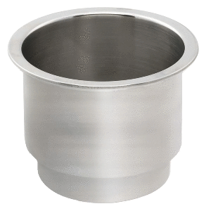 Whitecap Large Stainless Steel Cupholder (Fits YETI) - S-3504C