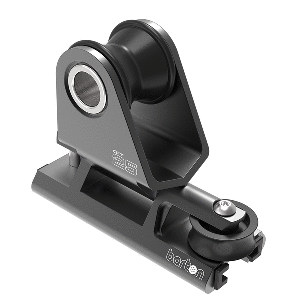 Barton Marine Barton 25mm Towable Genoa Car 2:1 Purchase - Black - 25220GTB