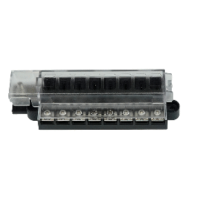 Egis Mobile Electric Egis RT Fuse Block - 8 Circuit w/Cover - 8046
