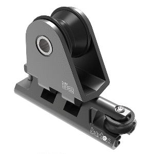 Barton Marine Barton 32mm Towable Genoa Car 2:1 Purchase - Heavy Duty - Black - 32211HDB