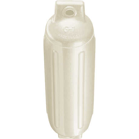 Polyform G-1 Twin Eye Fender 3.5" x 12.8" - Metallic White [G-1 METALLIC WHITE]