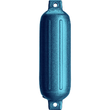 Polyform U.S. Polyform G-3 Twin Eye Fender 5.5" x 19" - Metallic Blue - G-3 METALLIC BLUE