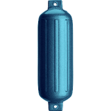 Polyform U.S. Polyform G-5 Twin Eye Fender 8.8" x 26.8" - Metallic Blue - G-5 METALLIC BLUE