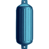 Polyform U.S. Polyform G-6 Twin Eye Fender 11" x 30" - Metallic Blue - G-6 METALLIC BLUE