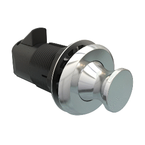Southco Push To Close Latch Point - Chrome - MP-05-112-11