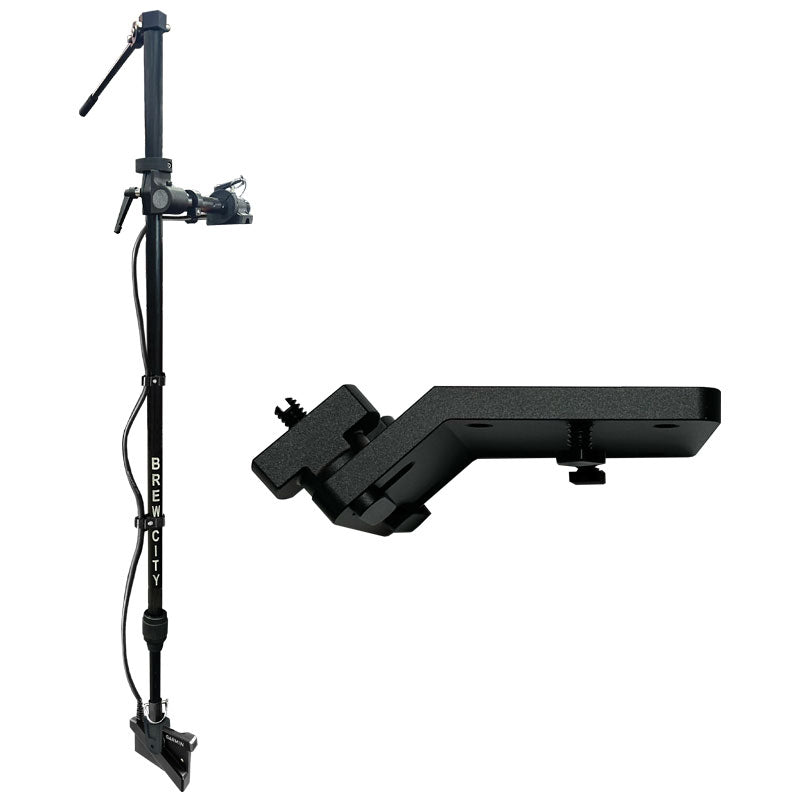 BREW CITY CT360 LLC CT-360 Pole (48” - 72” L) with Tilt Handle, Base, and 42° Sport Track Mount - 360-118542 - image 1