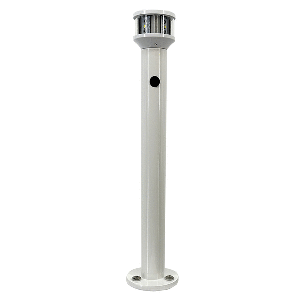 Seaview 12" Fixed Light Post w/C5 Certified All-Round LED Light - SVLTP12LEDC5