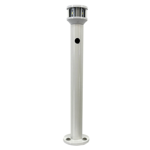 Seaview 12" Fixed Light Post w/C5 Certified All-Round LED Light - SVLTP12LEDC5