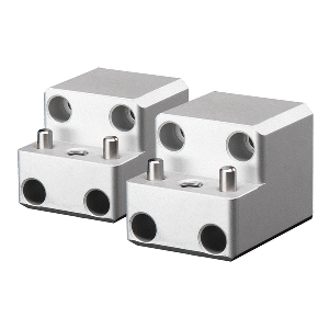 PTM Watersports Board Rack Mount - 4 Bolt - Silver - Pair - P13168-1400TEBCL