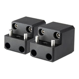 PTM Watersports Board Rack Mount - 4 Bolt - Black - Pair [P13168-1400TEBBK]