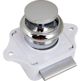 Sea-Dog Push Button Rim Latch - Chrome Plated Brass - 224300-1