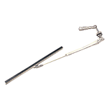 Sea-Dog Manual Windshield Wiper - Machined Brass Chrome Plated - 412601-1