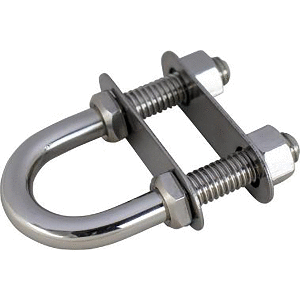 Sea-Dog Bow Eye - 3/8" - Machined 304 Stainless Steel - 080033-1