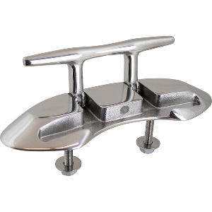 Sea-Dog Folding Stud Mount Cleat - 4-1/2" - Investment Cast 316 Stainless Steel - 041404-1