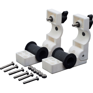 Sea-Dog Removable Round Rail Mount Clamps - Injection Molded Nylon/EDPM/Stainless Steel - 327199-1