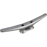 Sea-Dog Open Base Cleat - Flat Head - 10" - Die Cast Aluminum - 046110