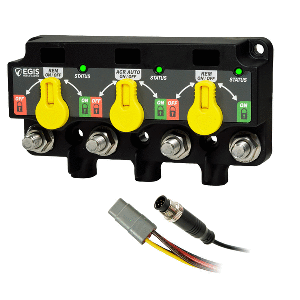 Egis Mobile Electric Egis Triple XD - NMEA 2000 - Relay/ACR/Relay w/Knobs - 12 Position DT - 9831-2535