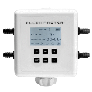 Flushmaster Outboard Flushing System - 4 Outlet w/Four 15' Hose Kits - SM-FM4015
