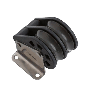 Barton Marine Barton Size 3 45mm Plain Bearing Pulley Block Double Upright Block - N03250