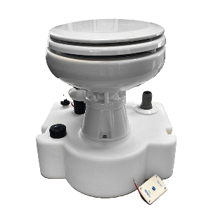 Albin Group Voyager Electric Compact Toilet System w/Tank - 12V - 07-06-016