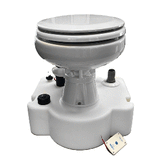 Albin Group Voyager Electric Compact Toilet System w/Tank - 12V - 07-06-016