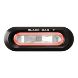 Black Oak LED Black Oak Low Pro&trade; Flush - Black Housing - Red LED - LPS-FR