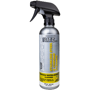 Flitz Stainless Steel &amp; Chrome Cleaner w/Degreaser - 16oz - SP01506