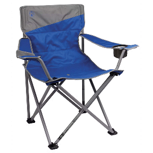 Coleman Big &amp; Tall Quad Camping Chair - Blue - 2000035476
