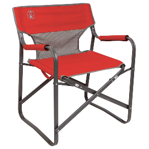 Coleman Outpost&trade; Breeze Deck Chair - Red - 2000019421