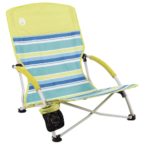 Coleman Utopia Breeze&trade; Beach Sling Chair - Yellow/Blue - 2000019265