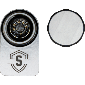 Secure Outdoors Elite Lock - Single - Minn Kota QRB - Silver - SO-EL-S-MK-SV