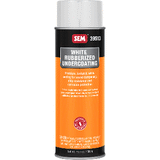 SEM Rubberized Undercoating - 24oz Aerosol Can - White - 39513
