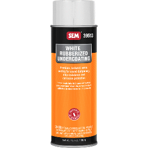 SEM Rubberized Undercoating - 24oz Aerosol Can - White - 39513