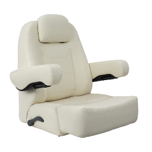 Springfield Marine Springfield Charter Helm Low-Back w/Bloster - Off White - 1042145-01