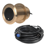 Airmar B60 Thru-Hull Transducer 12&deg; Tilt, 8-Pin Garmin Connector, Depth &amp; Temperature - B60-12-8G