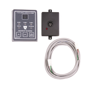 Trident Marine 12/24V Full Detection Panel w/Gas Detector &amp; 10' Quick Cable - Solenoid Not Included - 1300-7760