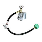 Trident Marine Single Stage Regulator w/300 PSI Gauge 20" Pigtail w/Wall Mount [1211-1401]