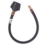 Trident Marine 20" Pigtail Hose Quick Connect w/1/4" Male Inverted Flare Fitting - 1014-1415-20