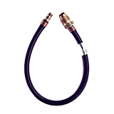 Trident Marine 20" Pigtail Hose Male Fitting x 1/4" Male Inverted Flare Fitting - 1014-1401-20
