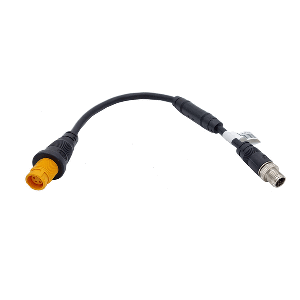 Navico Ethernet Adapter M12 8-Pin Male - Yellow 5-Pin Female - 1.2' - 000-16448-001