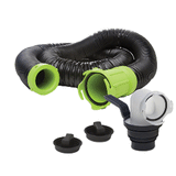Thetford Marine Thetford Titan Premium 15' Sewer Hose Kit w/Universal Bayonet Connection &amp; 5-in-1 Sewer Adapter w/Handle - 17853