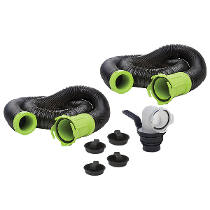 Thetford Marine Thetford Titan Premium 20' Sewer Hose Kit w/Universal Bayonet Connection &amp; 5-in-1 Sewer Adapter w/Handle - 17902