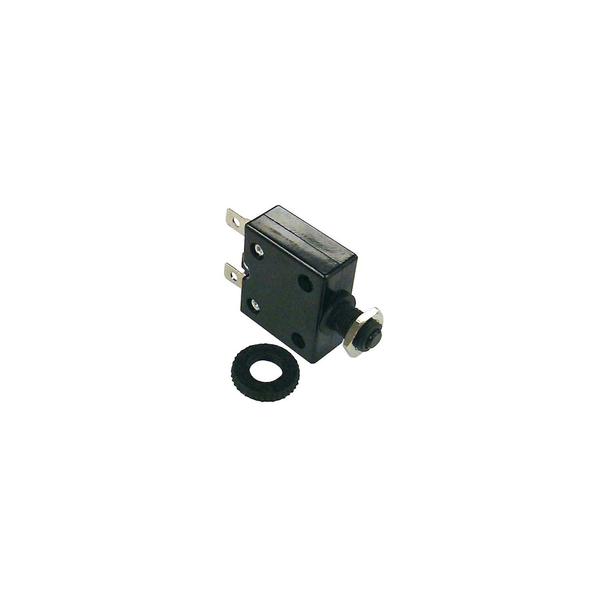 Sierra CB41210B Push Button Circuit Breaker, 10 Amp, Black - CB41210B